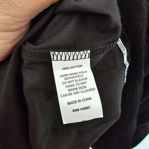 Unique Vintage 1960s Black Corduroy Brionne Pinafore Skirt 1X 16 - Picture 8 of 10